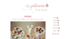 Desktop Screenshot of miss-patisserie-sf.com